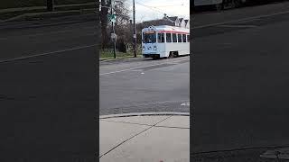 Septa trolley At 58th and chester part 3 septa [upl. by Sharona804]