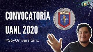 Convocatoria de Ingreso a la Licenciatura UANL 2020  Registro  Universidad Autónoma de Nuevo León [upl. by Akcira847]