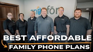 Best Affordable Family Phone Plans  Unlimited Talk Text amp Data with Snapfon [upl. by Ennairrac]