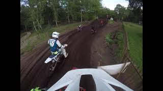 Hawkstone Park Mx TrackBSMA Nationals Race 4 2024Full Race GoPro Video [upl. by Ihp]