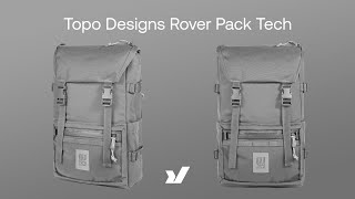 An Awesome Daily Driver Backpack  The Topo Designs Rover Pack Tech [upl. by Schurman]