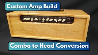 Custom Amp Build Converting a Carvin Combo Amp into a Head [upl. by Calmas245]