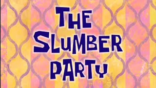 SpongeBob  The Slumber PartyGrooming Gary Title Card Slovenian🇸🇮 [upl. by Darken]