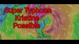 Kristine Severe Tropical Storm PAGASA Bagyo Ngayon Forecast Track typhoon [upl. by Clara]