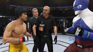 Bruce Lee vs Latios Pokemon EA sports UFC 3 [upl. by Ynohtnael]