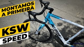 Montamos a primeira KSW Speed 300 Pedaleria [upl. by Aerbua]