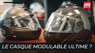 Test casque Schuberth C5 Carbon  le modulable ultime [upl. by Orianna846]