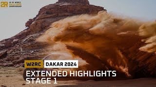 Extended highlights  Stage 1  Dakar2024  W2RC [upl. by Lawrence]