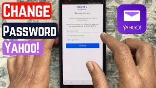 How To Change Yahoo Mail Password In Android Phone [upl. by Notsae859]