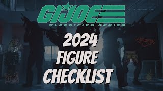 Updated Collectors Checklist Every GI Joe Classified Figure Released Through Pulse Con [upl. by Laise]