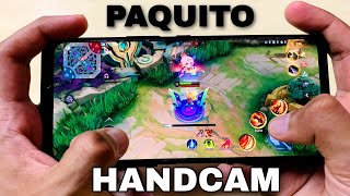 GLOBAL PAQUITO HANDCAM  FAST HAND COMBOS  FULL GAMEPLAY🔥 [upl. by Luhey348]