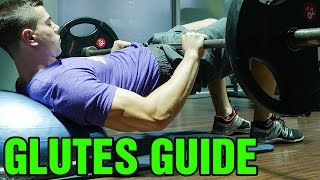 Glute Bridge Exercise Tutorial amp Progressions [upl. by Irolam]