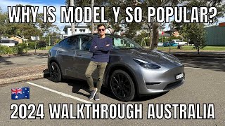 2024 Tesla Model Y RWD Review Australia and Autopilot Test Drive [upl. by Iad102]