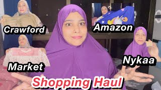 Shopping Haul Amazon Nyka Crawford Market shoppinghaul shopping shoppingvlog [upl. by Blatt]