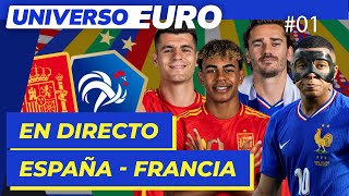 ESPAÑA  FRANCIA EN VIVO  EURO 2024 EN DIRECTO hoy SEMIFINALES EUROCOPA [upl. by Nazus217]