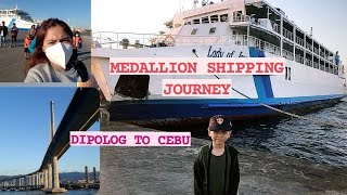 Medallion shipping lines  Direct quotDipolog to Cebuquot our first experienced ride [upl. by Neimad815]