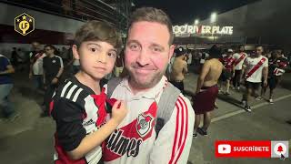 RIVER 0  0 ATLÉTICO MINEIRO  REACCIÓN CON LOS HINCHAS  COPA LIBERTADORES [upl. by Aneleiram]