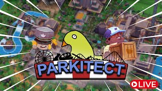 2 goobers play Parkitect [upl. by Touber704]