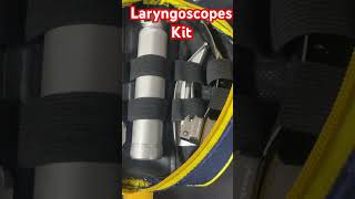 Laryngoscope kit is patient ko intubation karte hmedicalequipment emergencyresponse ventilador [upl. by Ronica]