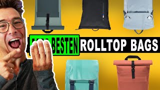 Top 5 BESTEN Rolltops Backpacks für Schule amp Uni mit Laptopfach Teil 2 [upl. by Milone]