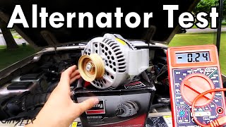 How to Test an Alternator [upl. by Aniroc]