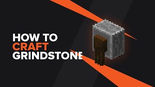 How to make a Grindstone in Minecraft [upl. by Ataynek]