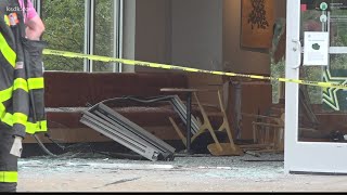 Woman dies after car crashes into Starbucks in Olivette [upl. by Atyekram]