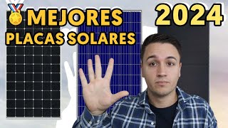 🥇 Las 5 Mejores PLACAS SOLARES del 2024 CalidadPrecio [upl. by Sirtemed58]