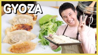 Hemgjorda Gyoza Dumplings  Galet Gott [upl. by Meesan]