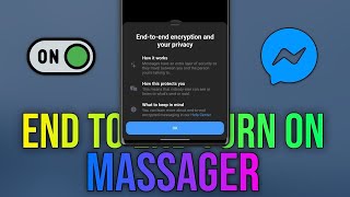 Remove EndtoEnd Encryption in Messenger On Android  Tech Wash [upl. by Foy304]