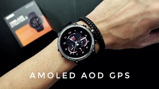 SMARTWATCH AMOLED GPS AOD NYALA TERUS  ZEBLAZE STRATOS 2 [upl. by Araas]