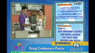 Sisig Carbonara Pasta [upl. by Ambrose]