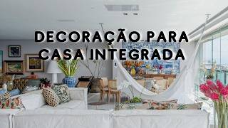 Inspirações para a decoração de ambientes integrados [upl. by Shaner]