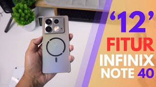 Infinix Note 40  12 Fitur Keren Wajib di Coba [upl. by Fuller]