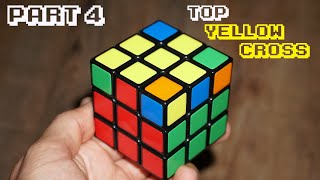 How to Solve a Rubiks Cube  Part 4  Top Cross [upl. by Kcirdahs47]