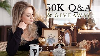 Celebrating 50K Subscribers  QampA amp Giveaway [upl. by Ffilc]