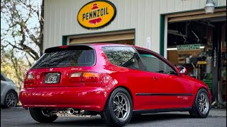 K SWAP HATCH RIPS K24 EG HATCH [upl. by Bennion]