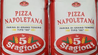 Le 5 Stagioni Napoletana Pizza Flour Recipe 63 Hydration Pizza Dough  24 Hour pizza [upl. by Stretch721]