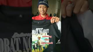 Unboxing kaos sobat ngarit [upl. by Shirlee]