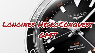 Longines HydroConquest GMT quotİsviçre çakısı gibi saatquot ayrıntılı inceleme [upl. by Anaiad923]