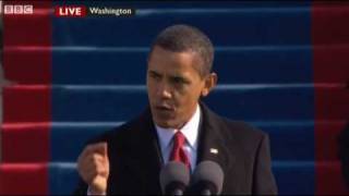 Barack Obama Speech We are ready to lead once more  President Obama The Inauguration  BBC News [upl. by Eselahs20]