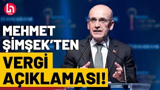 Mehmet Şimşekten kredi ve ek vergi açıklaması [upl. by Chiquia]