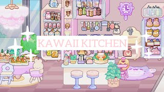 Kawaii kitchen 💜🌸 pazu avatar world house maker [upl. by Sharleen]