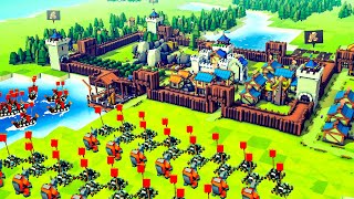 Defending My Castle Against Massive Viking Invasion In New Kingdom And Castles Update [upl. by Alya152]