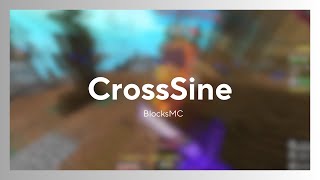 Hacking on BlocksMC with CrossSine Beta  Free Client amp Config [upl. by Moir748]