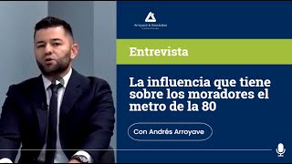 Entrevista  La influencia que tiene sobre los moradores el metro de la 80 [upl. by Lagasse]