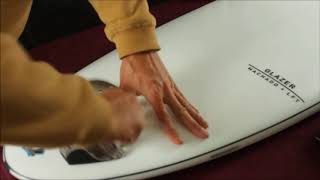 How To Remove Traction Pad Tail Pad From Surfboard  Kook Shed Episode 19 [upl. by Alvita]