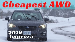 2019 Subaru Impreza Sporttech Winter Review [upl. by Kristoffer]