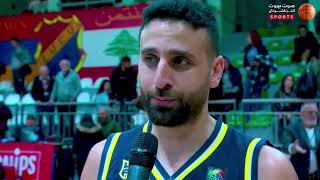 Lebanese Basketball Championship 20232024  HOMENETMEN VS RIYADI [upl. by Einahpetse]