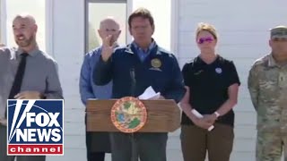 Gov Ron DeSantis At least 340 individuals and 49 pets have been rescued [upl. by Florenza968]